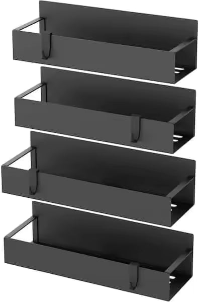 Magnetic Spice Rack Organizer (4 Pack) – Fridge Storage Solution