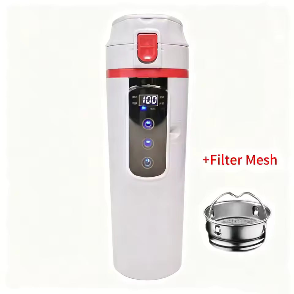 Portable Car Heating Cup 500ML – Electric Travel Mug