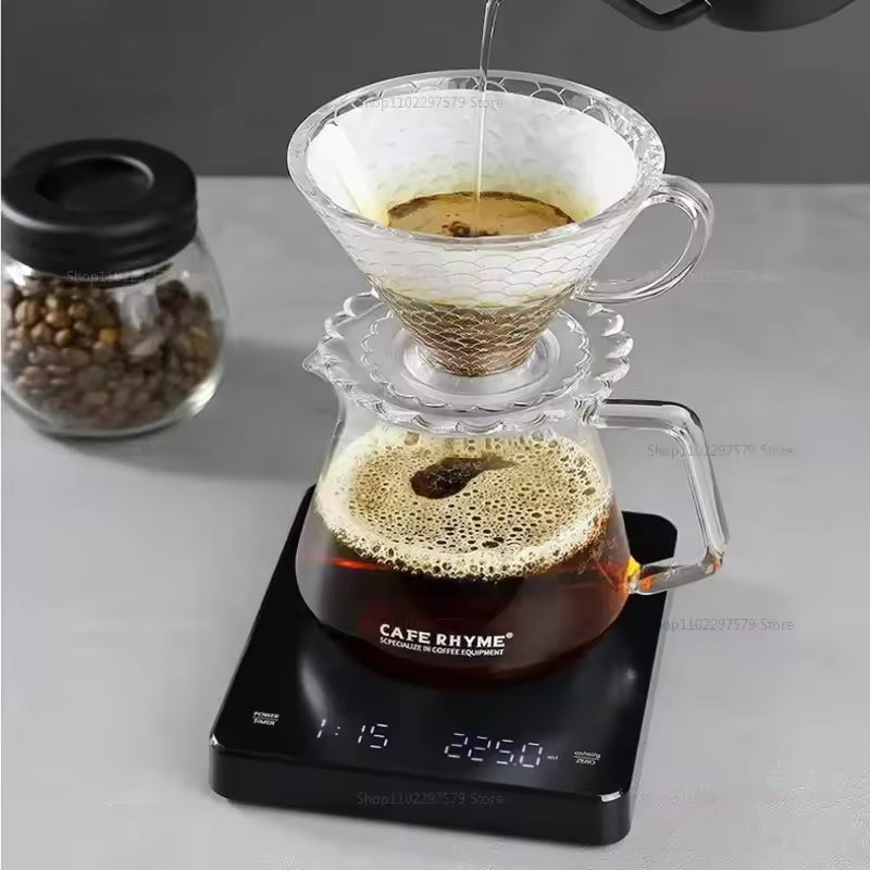 Digital Coffee Scale – 0.1g Precision with Timer