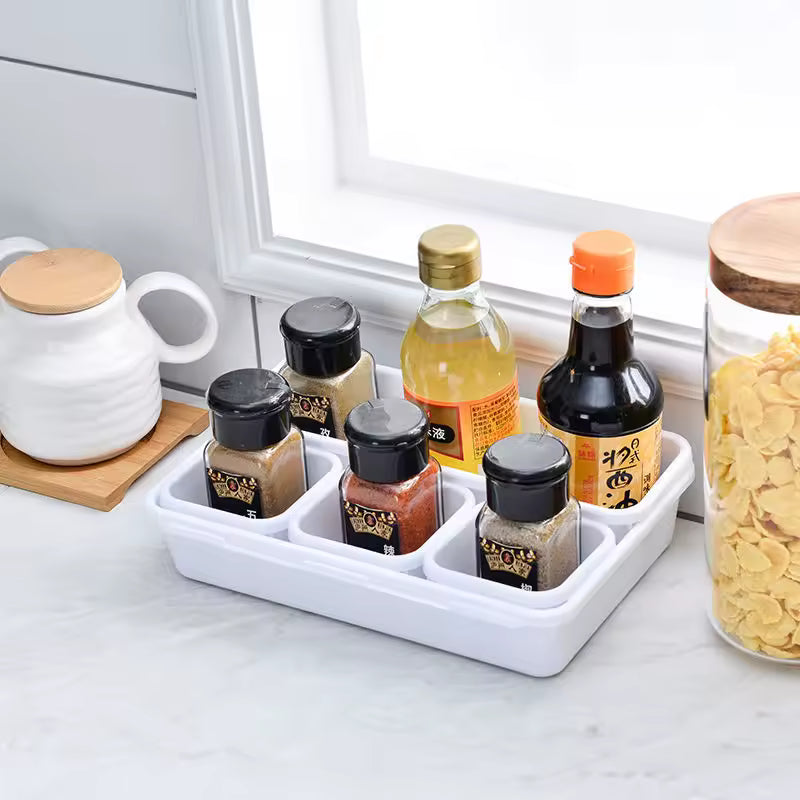 Adjustable Drawer Organizer Set (8pcs) – Storage Divider Trays