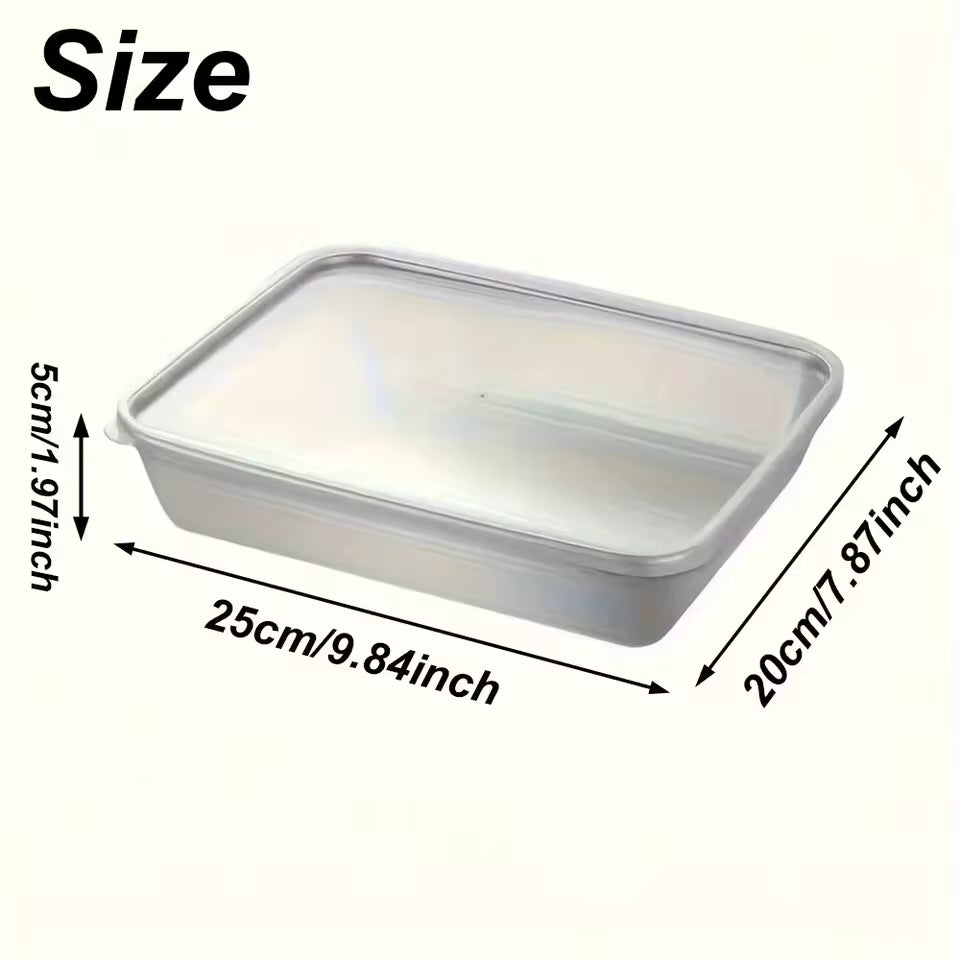 Stackable Stainless Steel Food Containers – Leakproof Storage Set