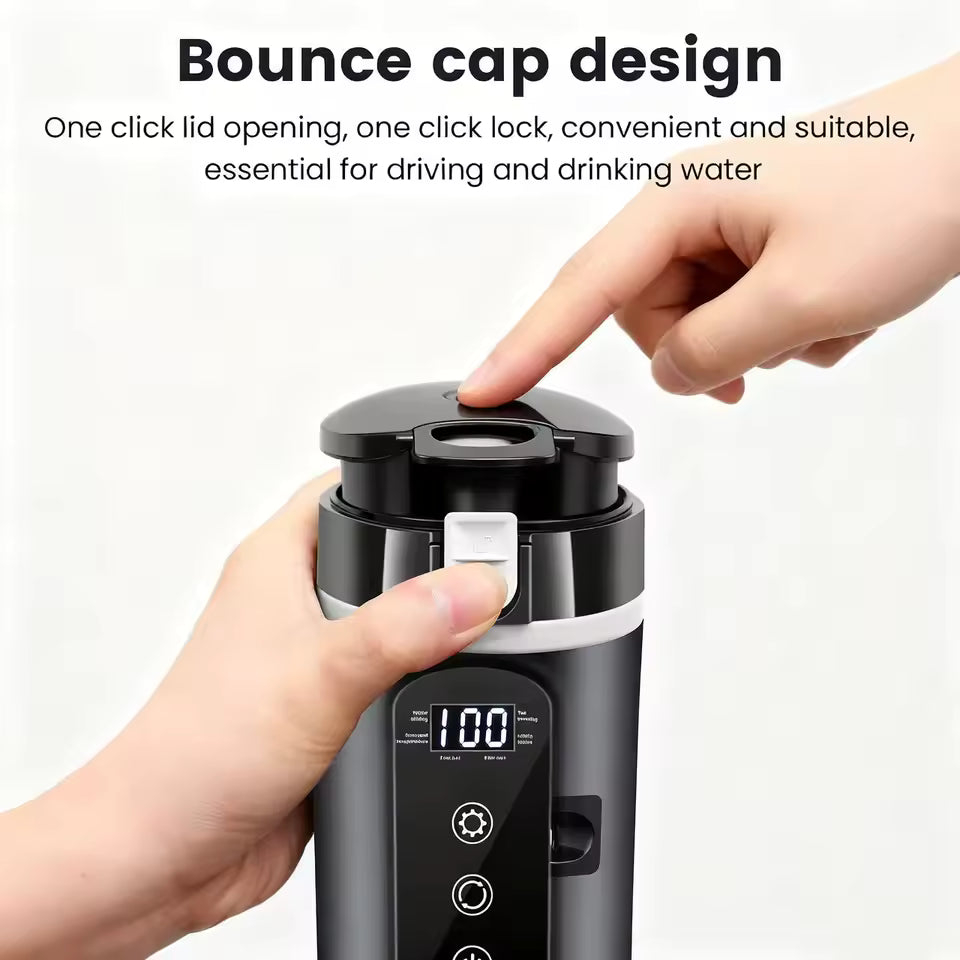 Portable Car Heating Cup 500ML – Electric Travel Mug
