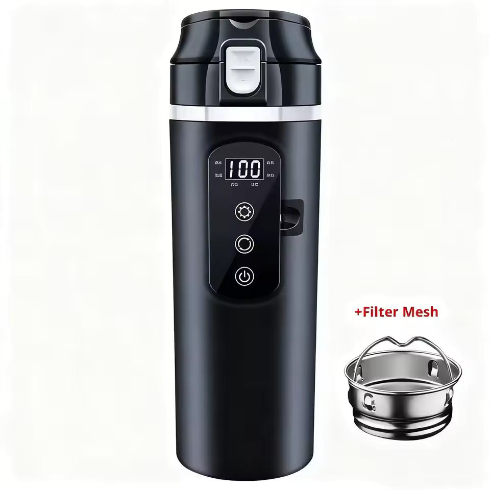 Portable Car Heating Cup 500ML – Electric Travel Mug