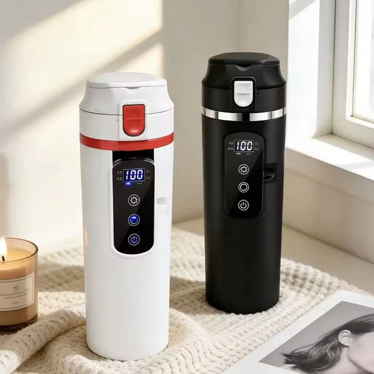 Portable Car Heating Cup 500ML – Electric Travel Mug